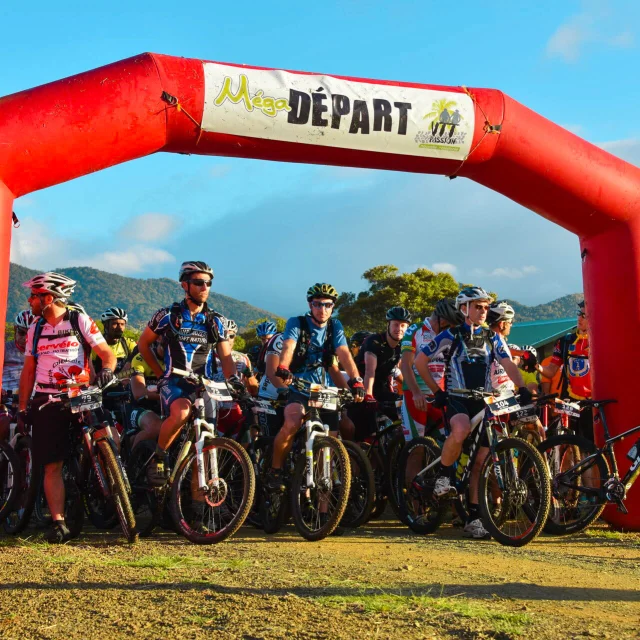 Compétition VTT au Domaine de Deva