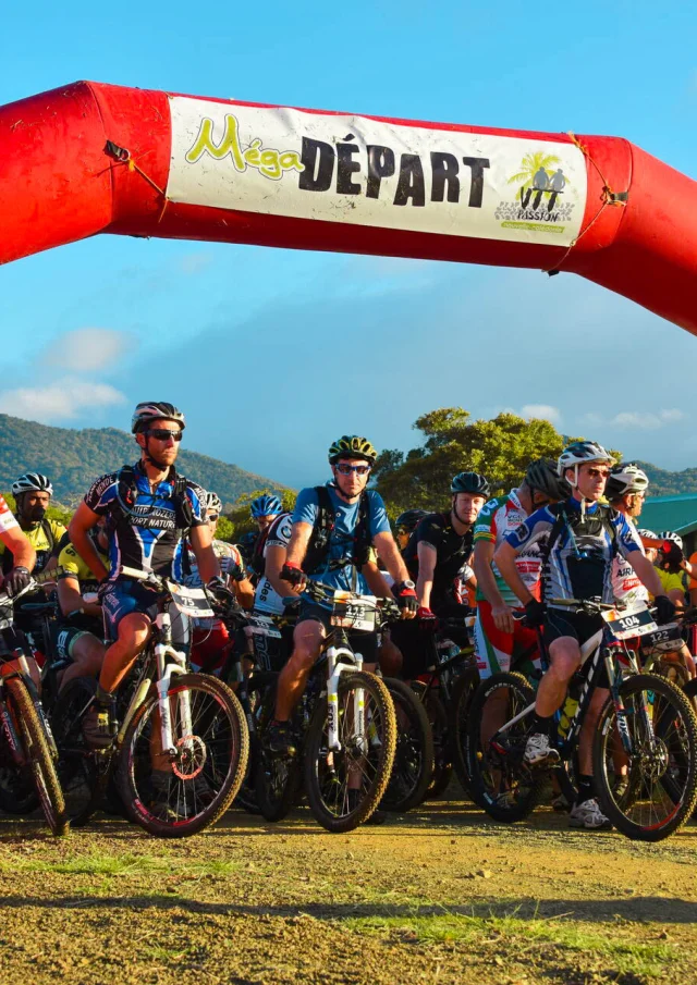 Compétition VTT au Domaine de Deva