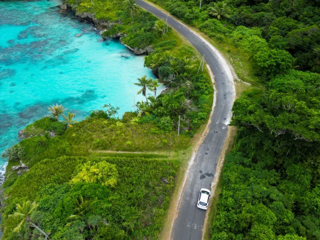 Route dans les îles, Nouvelle-Calédonie