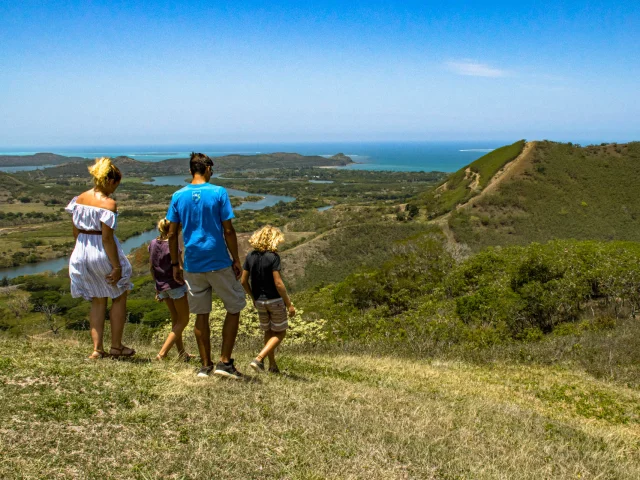 Family outing in Bourail