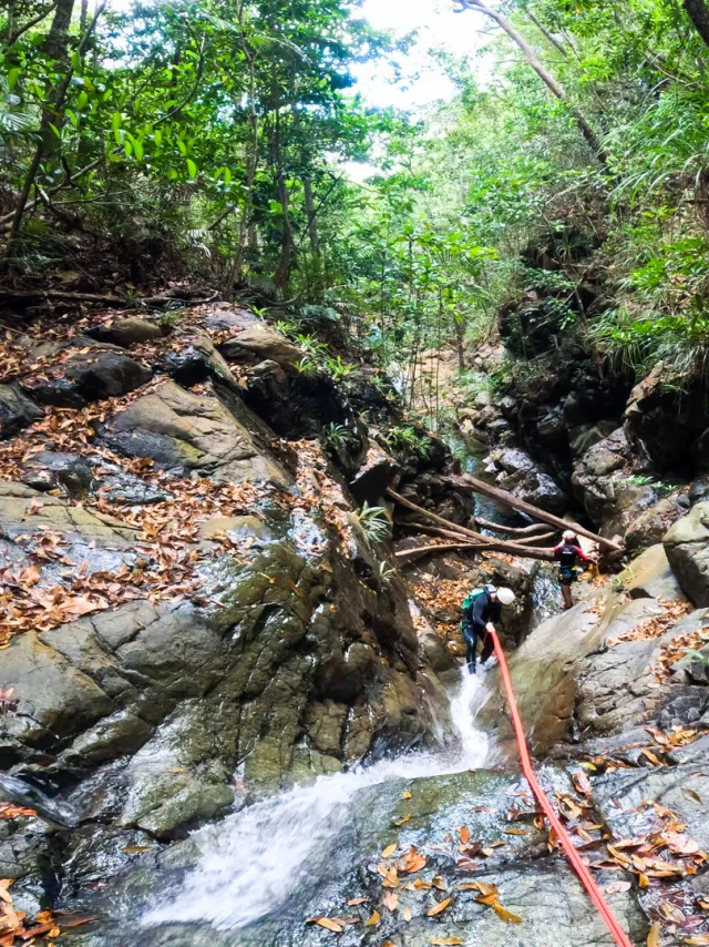 Canyoning in New Caledonia
