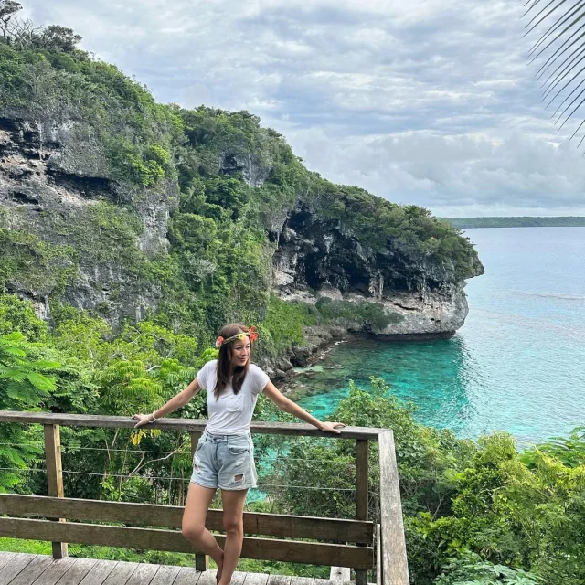Choy Wan aux Falaises de Jokin, Lifou