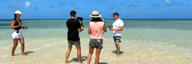 Tournage TV dans les Îles, Nouvelle-Calédonie