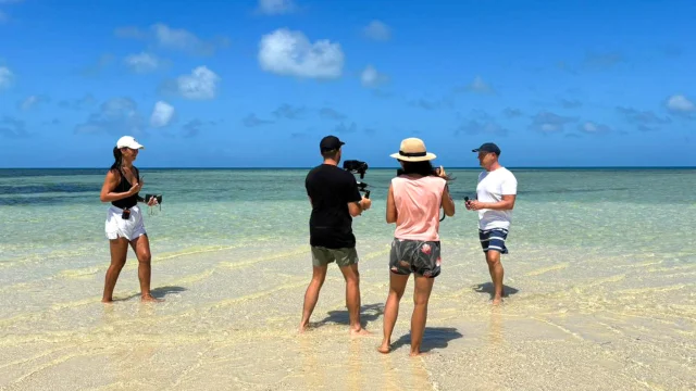 Tournage TV dans les Îles, Nouvelle-Calédonie
