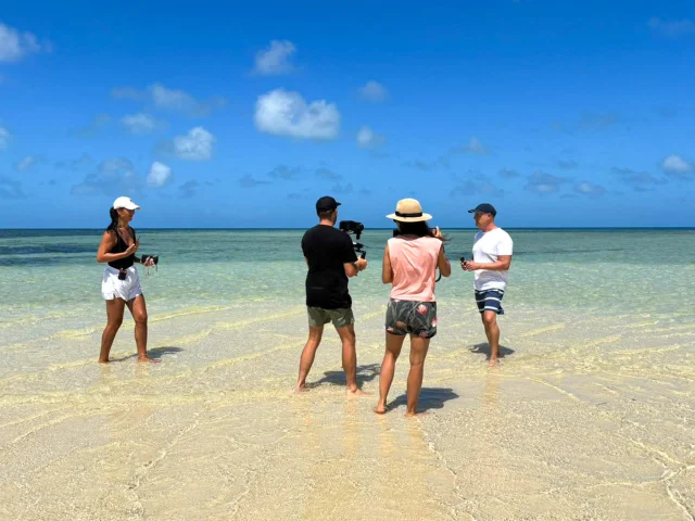 Tournage TV dans les Îles, Nouvelle-Calédonie