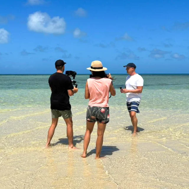 Tournage TV dans les Îles, Nouvelle-Calédonie