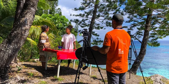 Filming of “Coup d'Brousse” series