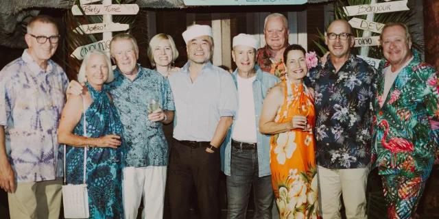 70e anniversaire de M. David Dapper