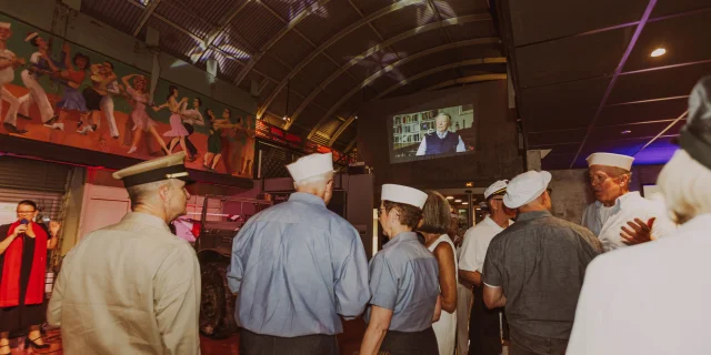 Musée de la 2nd Guerre Mondial - 70e anniversaire de M. David Dapper