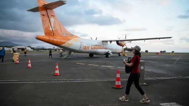 Air Calédonie domestic flight at Magenta Airport, Nouméa