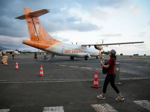 Vol domestique Air Calédonie à Magenta, Nouméa