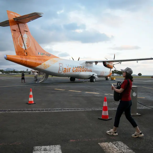 Vol domestique Air Calédonie à Magenta, Nouméa