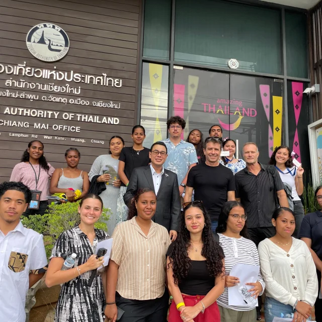 Les 2e année BTS tourisme du Lapérouse en Thaïlande en 2025