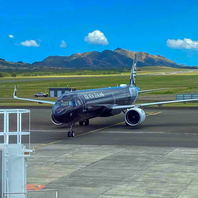 Air New Zealand à l'aéroport de Nouméa — La Tontouta