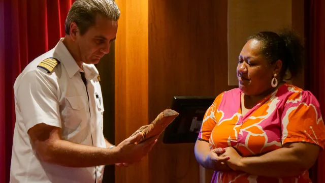 Anthem of the Seas première escale Kenua