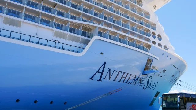 Première escale du Anthem of the Seas à Nouméa