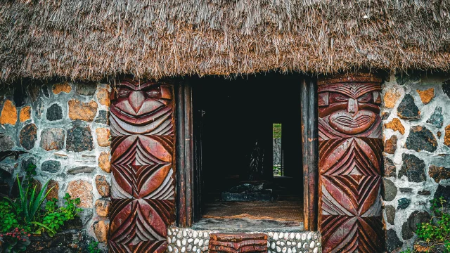 Kanak Hut at the Tjibaou Cultural Centre