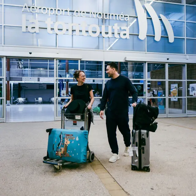 Arrivée à l'aéroport de Nouméa – La Tontouta