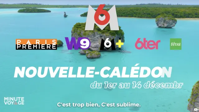 Teaser Minute Voyage sur les chaînes du groupe M6