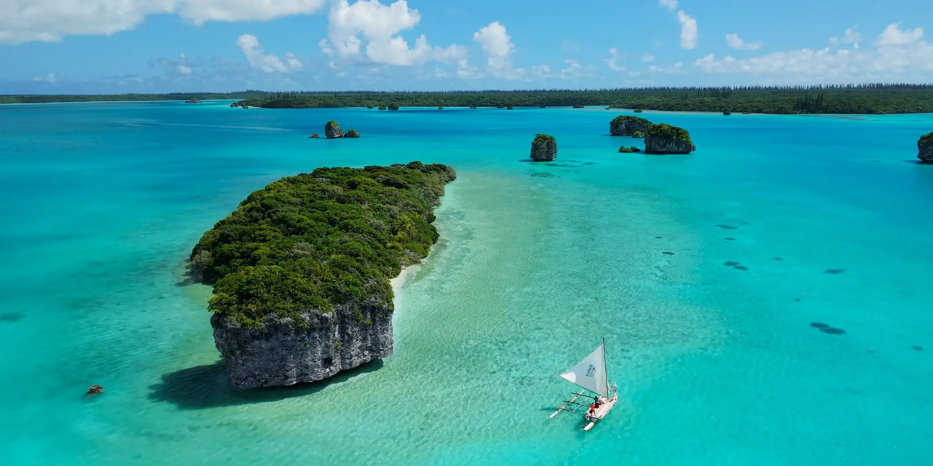 Excursion en pirogue sur la baie d'Upi