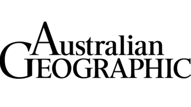 Logo noir d'Australian Geographic 540x300