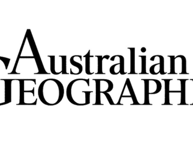 Logo noir d'Australian Geographic 540x300