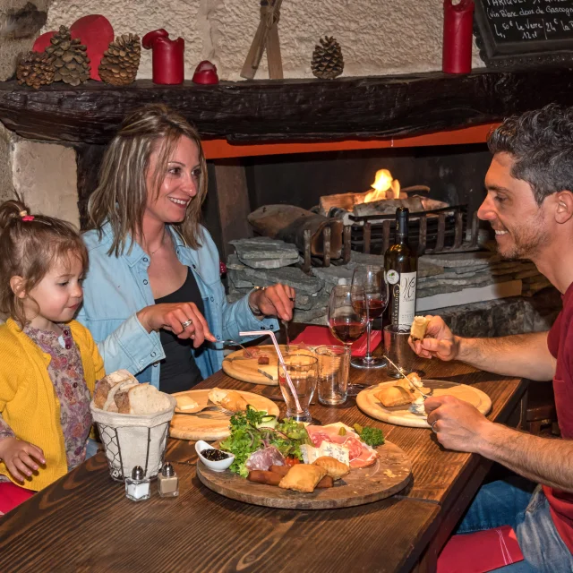 Regional meal in Orcières