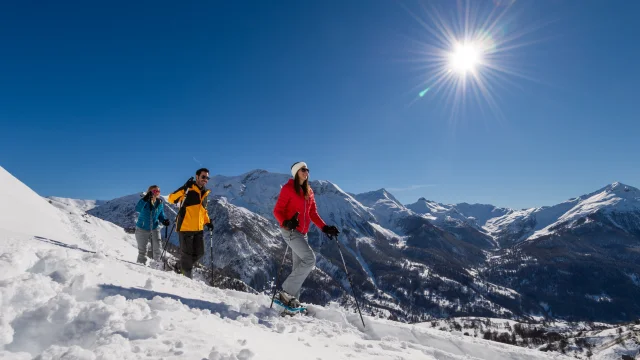 Excursiones con raquetas de nieve