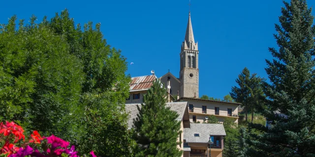 Orcières village in summer