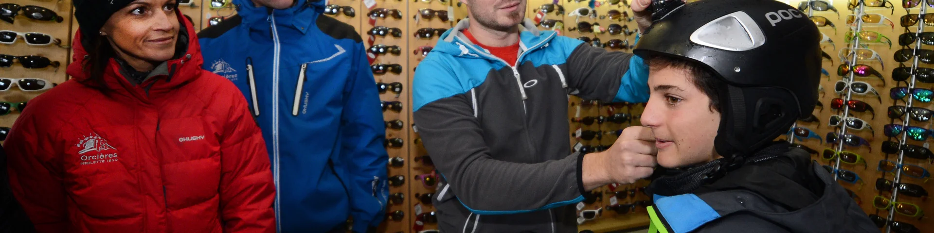 Ski hire