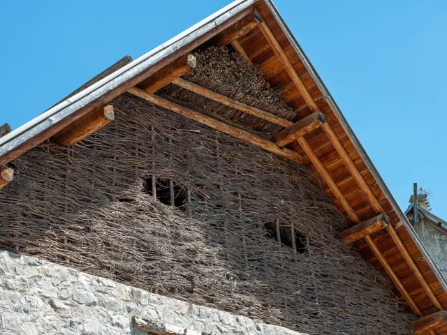 Architectural detail at Prapic