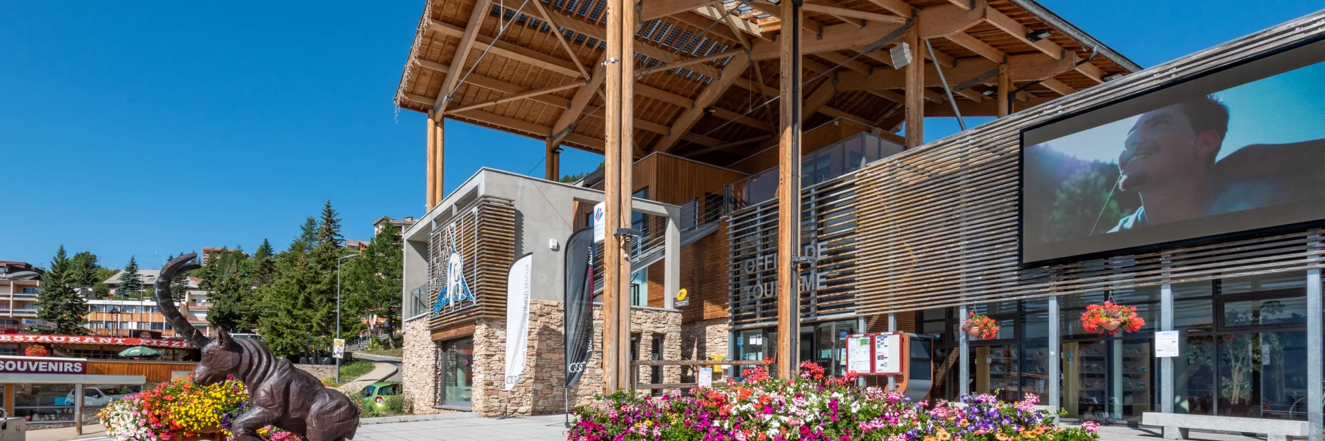 Tourist Office in summer