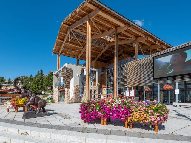 Tourist Office in summer