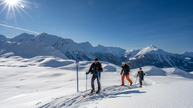 Ski touring