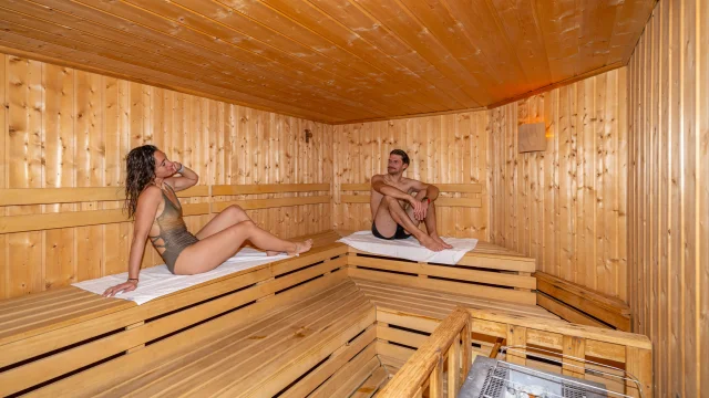 Sauna at Palais des Sports