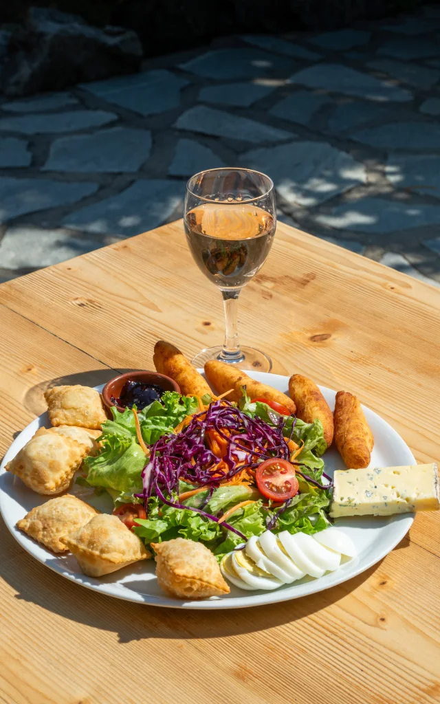 Local products at the Auberge Prapicoise