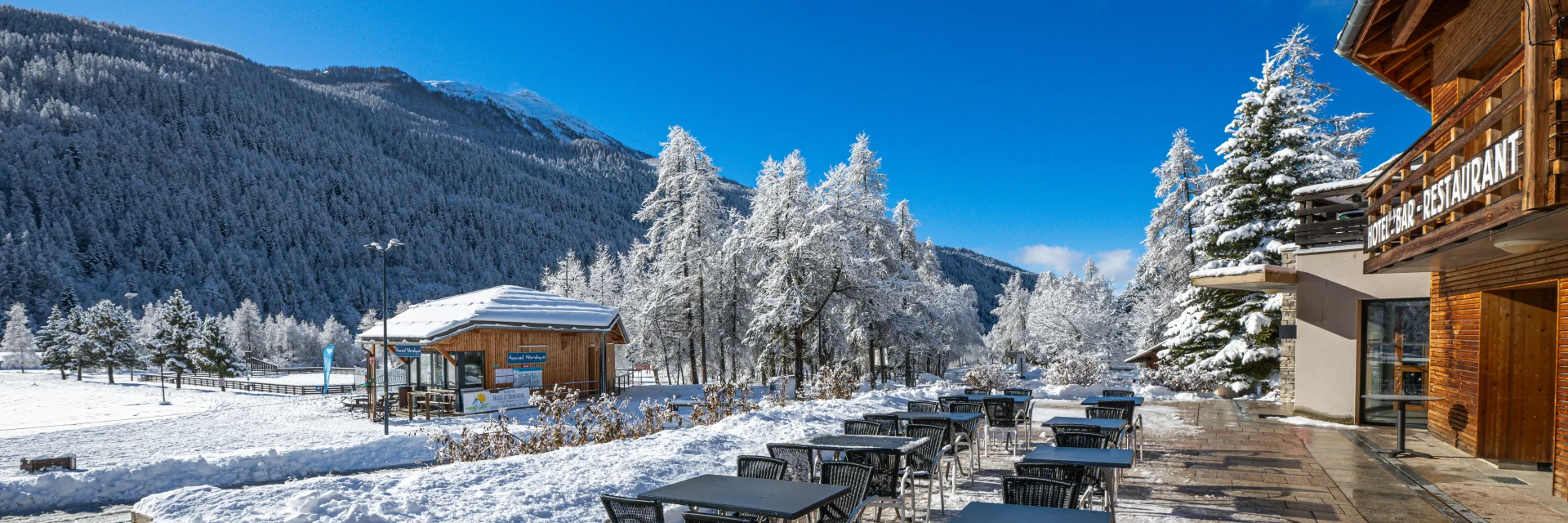 Centro de ocio en invierno