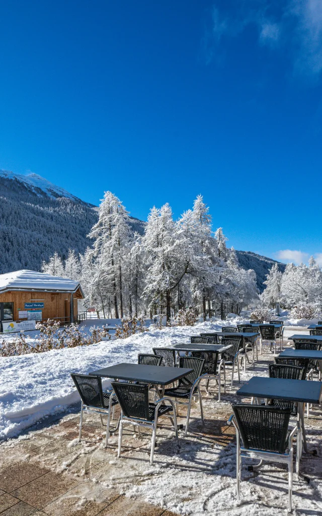 Centro de ocio en invierno