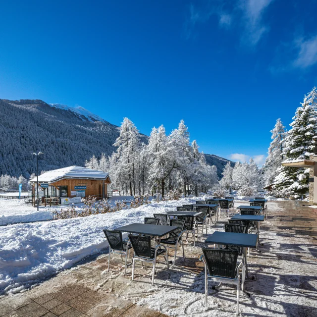Centro de ocio en invierno