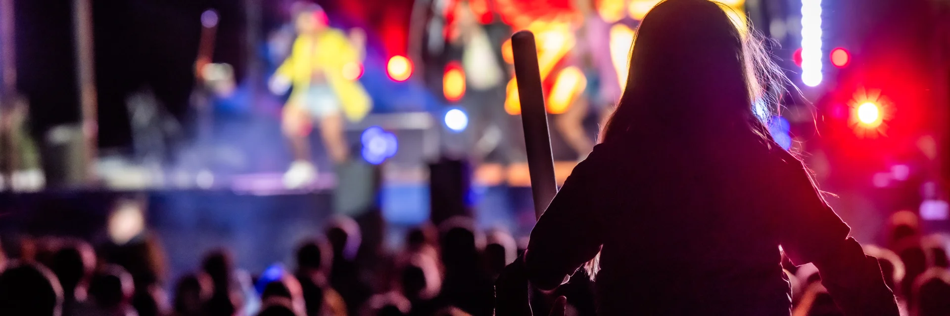 Concert sur le front de neige