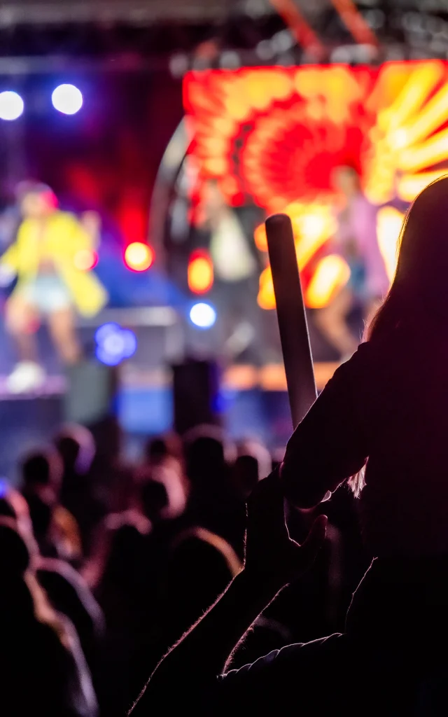 Concierto en el frente de nieve