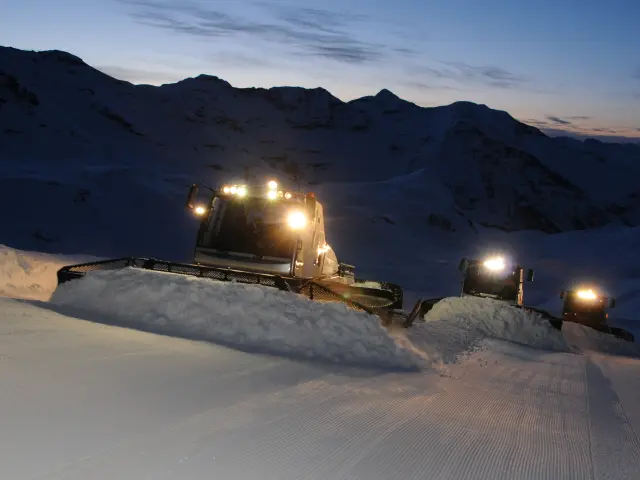 Dameuses à Orcières