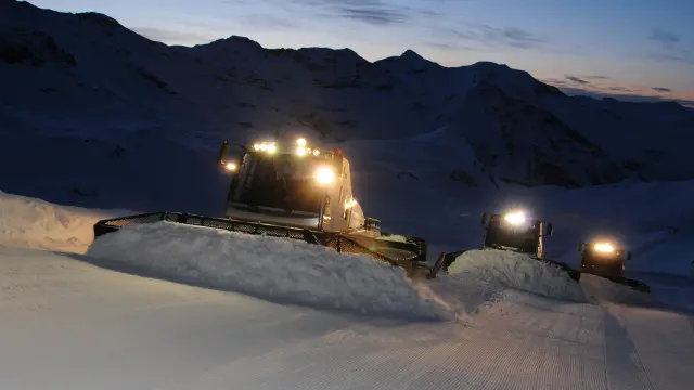 Dameuses à Orcières