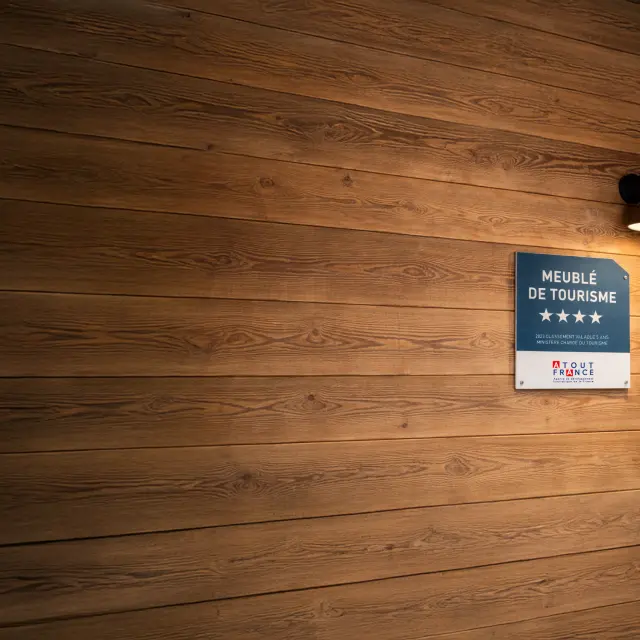 Plaque 4 Etoiles Atout France