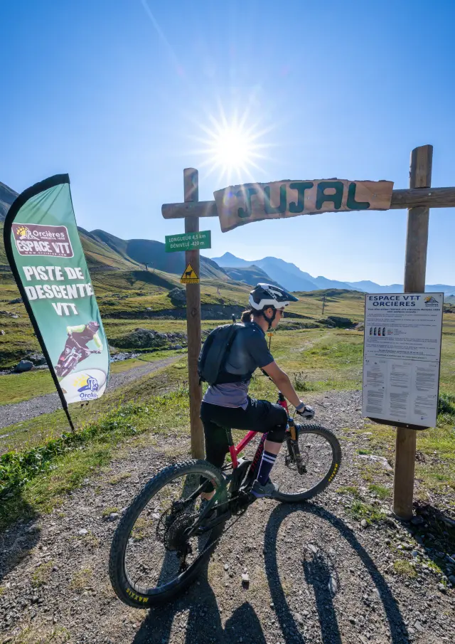 Lac Jujal en VTT