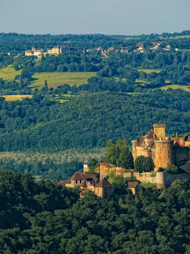 Chateau de Castelnau et Loubressac