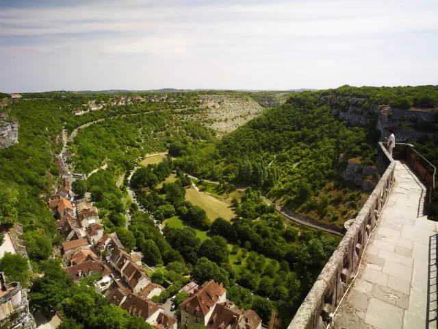 Rocamadour Les Remparts Gsmp Viet ;cf007707