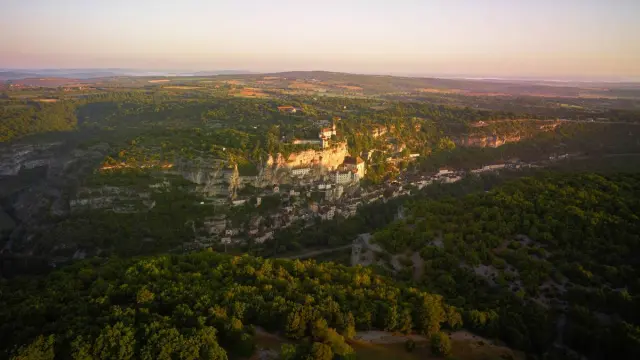 Rocamadour En Vallee De La Dordogne
