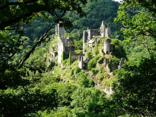 Saint Geniez O Merle Tours De Merle Depuis D13