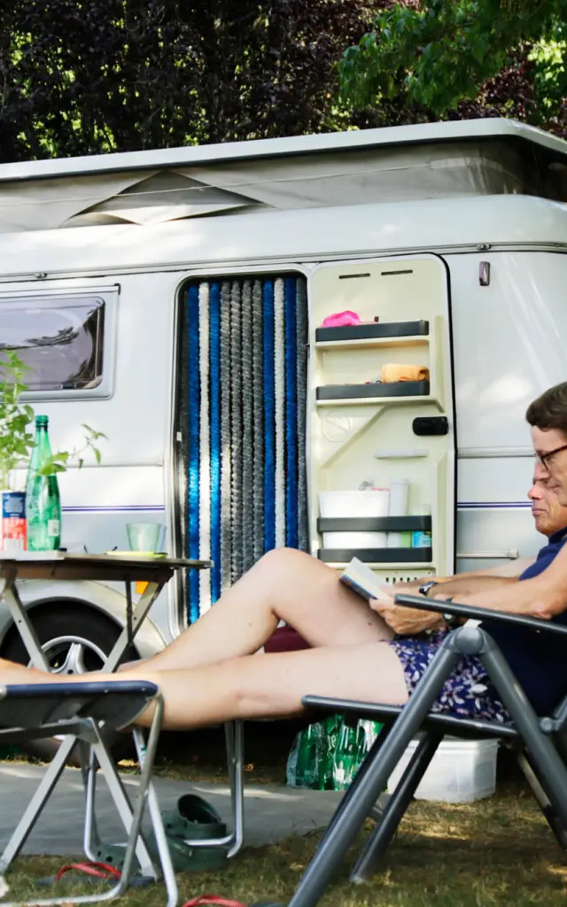 Camping Creysse Caravane